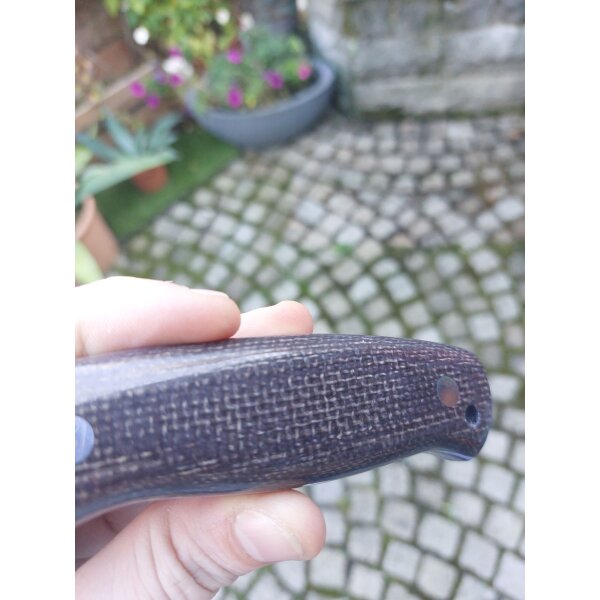 J&V XS Parang Yute Bison 1.4116 Stahl Micarta Griff by J. Sabater