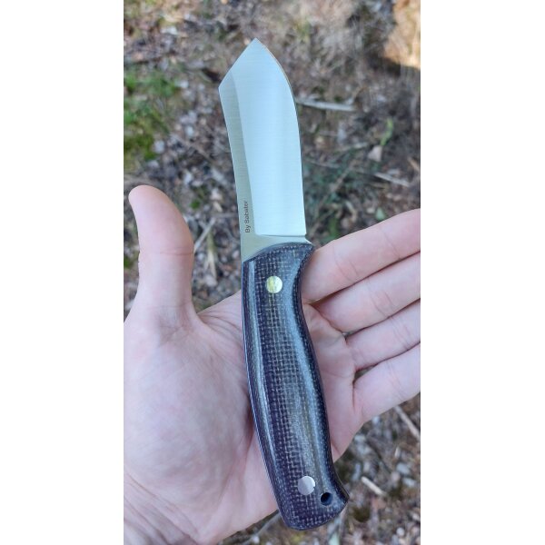 J&V XS Parang Yute Bison 1.4116 Stahl Micarta Griff by J. Sabater