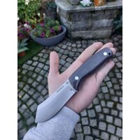 J&V XS Parang Yute Bison 1.4116 Stahl Micarta Griff...