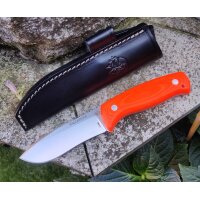J&V XS Falcata 1.4116 Stahl Micarta Fluor orange