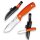 J&V XS Falcata 1.4116 Stahl Micarta Fluor orange