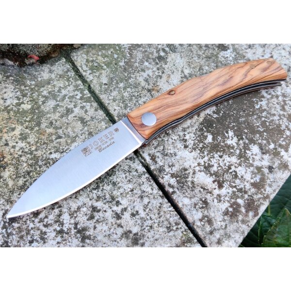 Joker Becada Backlock Taschenmesser 4 Varianten Olivenholz-NO153 Taschenmesser Made in Spain