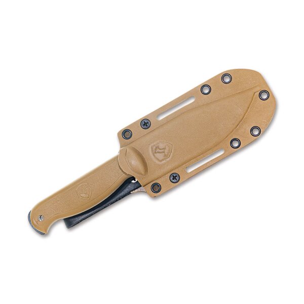 Condor Fighter Knife Desert 1075 Stahl Zytelgriff