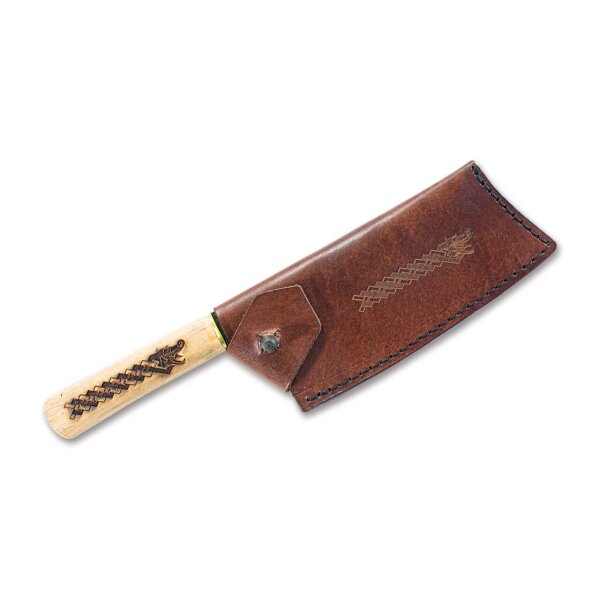 Condor Norse Dragon Cleaver mit Lederscheide