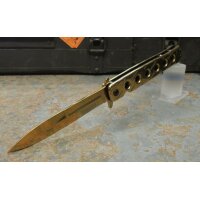 Haller Messer Taschenmesser Stiletto Einseitig...