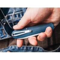 Böker Solingen Coffin Denim Micarta Slipjoint...