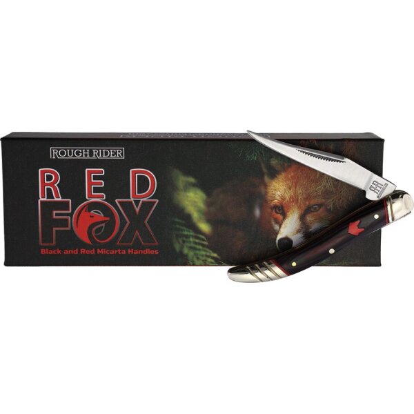 Rough Ryder Rider Red Fox Mini Toothpick Slipjoint