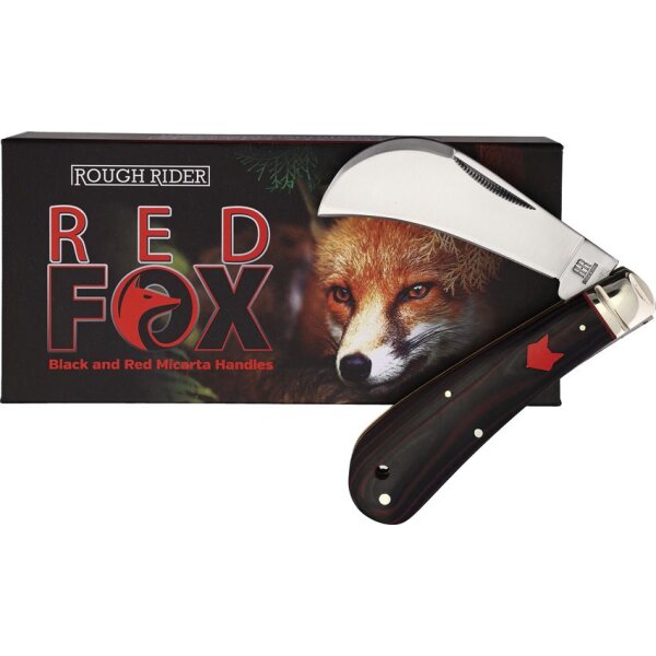 Rough Rider Red Fox Hawkbill Slipjoint