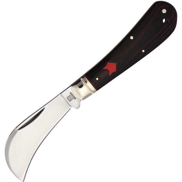 Rough Ryder Rider Red Fox Hawkbill Slipjoint