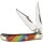 Rough Ryder Lollipop Series Copperhead Rainbow Regenbogen Taschenmesser Messer bunt