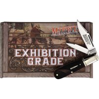 Marbles Barlow Brown Checkered Bone Slipjoint...