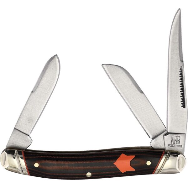 Rough Ryder Desert Fox Stockman Micarta