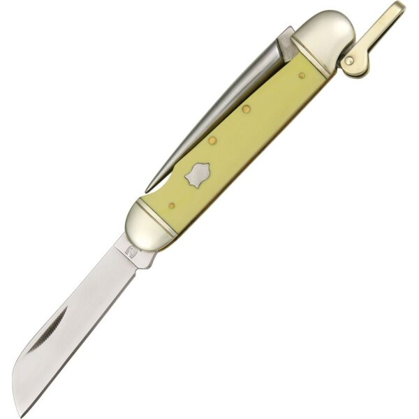 Rough Ryder Marlin Spike Yellow Seglermesser Marlspieker