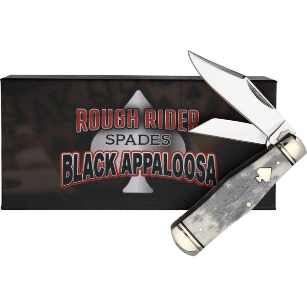 Rough Ryder Taschenmesser Black Appaloosa Coke Bottle