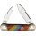 Rough Ryder Lollipop Series Canoe Slipjoint Taschenmesser Klassisches Messer Rainbow