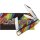 Rough Ryder Lollipop Series Texas Stockman Slipjoint Taschenmesser mit Sammlerbox Regenbogen Rainbow