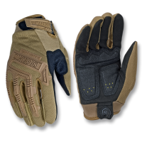 Mastodon taktische Handschuhe braun coyote heavy duty L