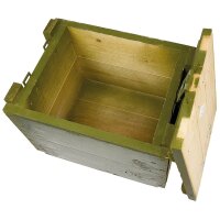Dänische Holzkiste M56 Olivegrün neuwertig mit...