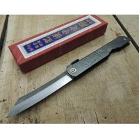 HIGONOKAMI No.3 Blue Paper Steel PLATIN Traditionelles...