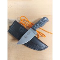 J&amp;V Hobbit Black / Grey MoVa Micarta Mehrfarbig inkl....