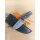 J&amp;V Hobbit Black / Grey MoVa Micarta Mehrfarbig inkl. Lederscheide schwarz