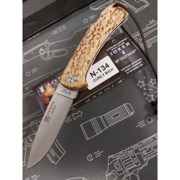Joker Cocker Curly Birch Taschenmesser NL134