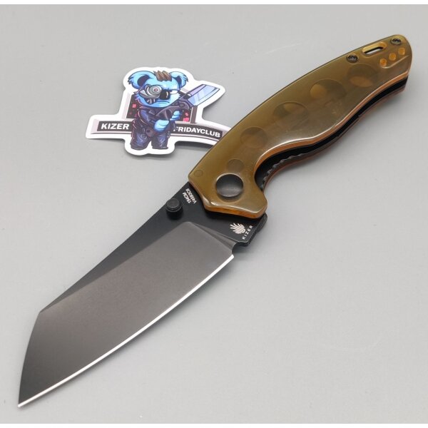 Kizer Towser K Folder Ultem PEI Black Coated