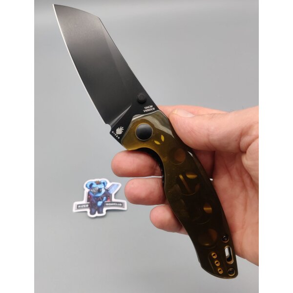 Kizer Towser K Folder Ultem PEI Black Coated