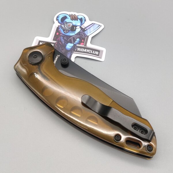 Kizer Towser K Folder Ultem PEI Black Coated