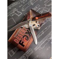 Rough Ryder Rider Desert Fox Trapper Slipjoint Micarta...
