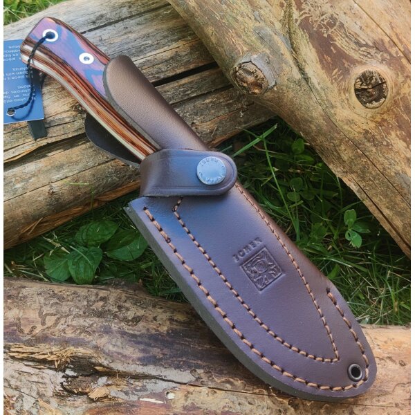 Joker Montes 4116 Staminaholz Braun inkl. Lederscheide
