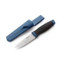 Ganzo G806 Jagdmesser Blau-Schwarz mit Scheide