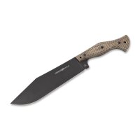 Viper Carnera Black Blade Brown Canvas Camp Knife