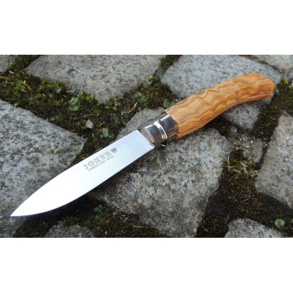Joker Carasco 420 Olivenholz Braun Taschenmesser Made in Spain