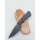JE made Knives SK09 Kinast Design EDC Black G10 Lederscheide