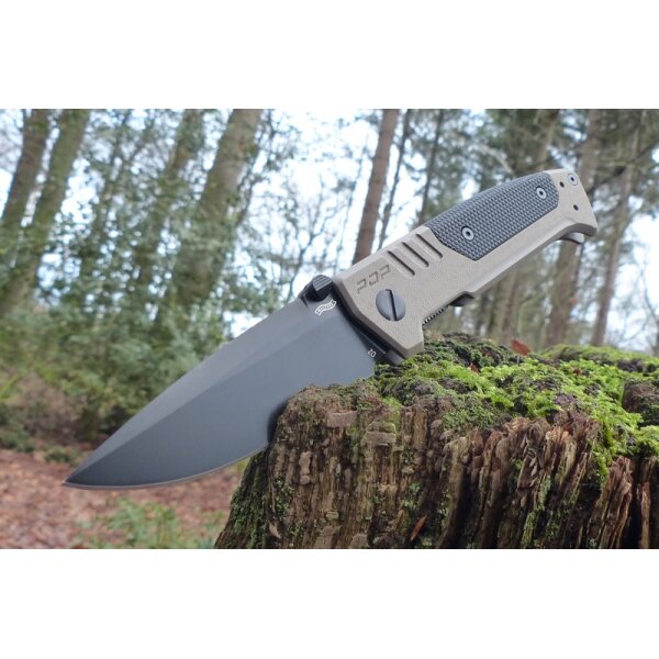 Walther PDP Spearpoint Folding Knife BLK-FDE