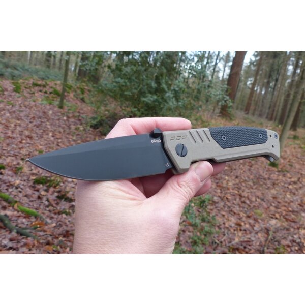Walther PDP Spearpoint Folding Knife BLK-FDE