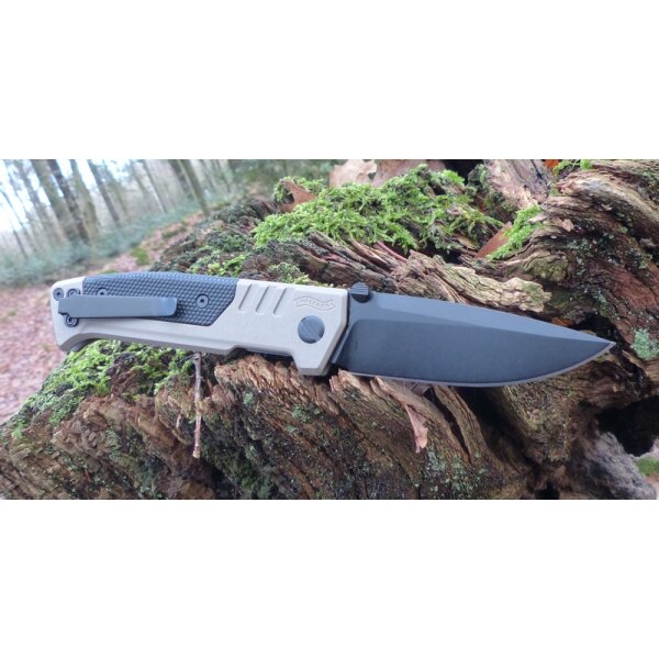 Walther PDP Spearpoint Folding Knife BLK-FDE