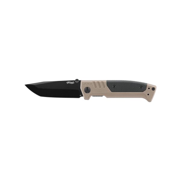 Walther PDP Tanto Folding Knife BLK-FDE PE