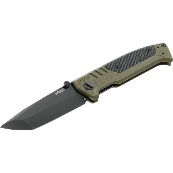 Walther PDP Tanto Folder BLK-OD PE Taschenmesser