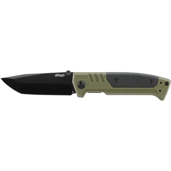 Walther PDP Tanto Folder BLK-OD PE Taschenmesser