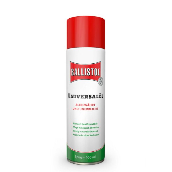 Ballistol Messerpflege Öl oder Spray Universalöl Waffenöl Pflegeöl Rostschutz Ballistol Spray 400 ml