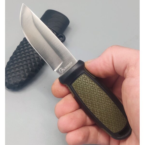 Albainox ⁫Mossy Pineapple Neck Knife Messer
