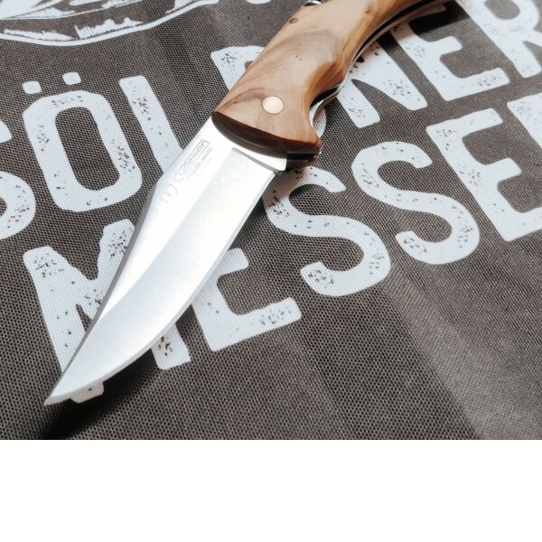 Cudeman Navaja 343-L Linerlock Olivenholz Korkenzieher Taschenmesser