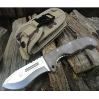 J&V Forester Knives Titan XL Micarta Camo Pixel Arido...