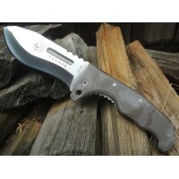 J&V Forester Knives Titan XL Micarta Camo Pixel Arido...