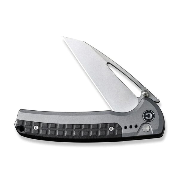 CIVIVI Sentinel Strike Button Lock K110 Stahl Grau / Schwarz