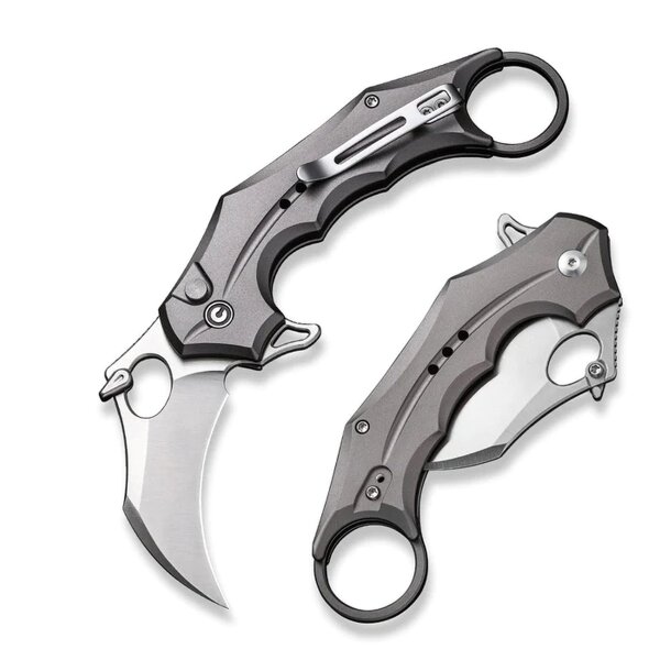 CIVIVI Incisor II Karambit Nitro-V Gray Aluminium