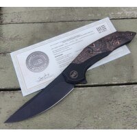 WE Knife Merata CPM 20CV Titan / Carbon Copper Foil
