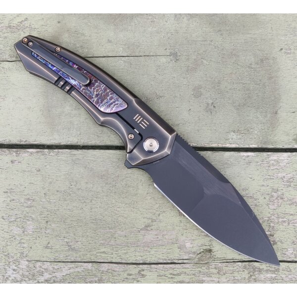WE Knife Hyperactive Flipper Vanax Stahl Titangriff